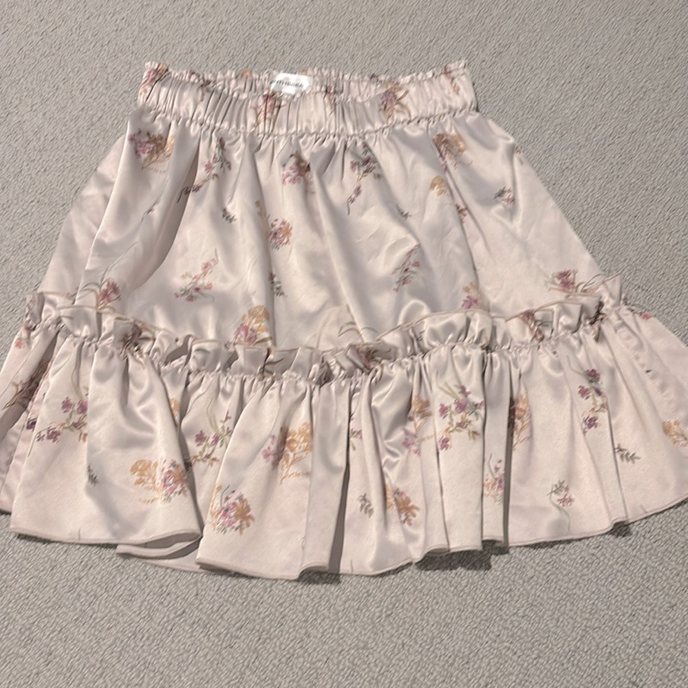 overthesea mini tiered skirt
